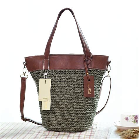 strandbags straw bags|straw beach bags for women.